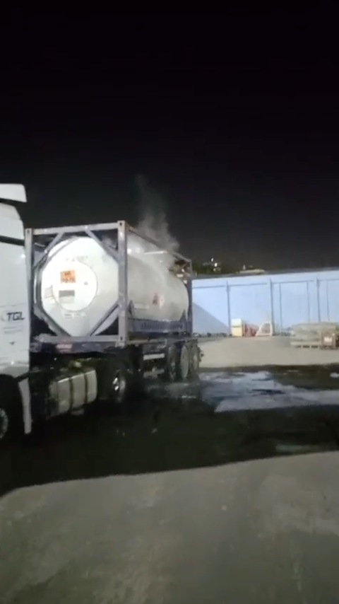 Polisan’da kimyasal sızıntı: 