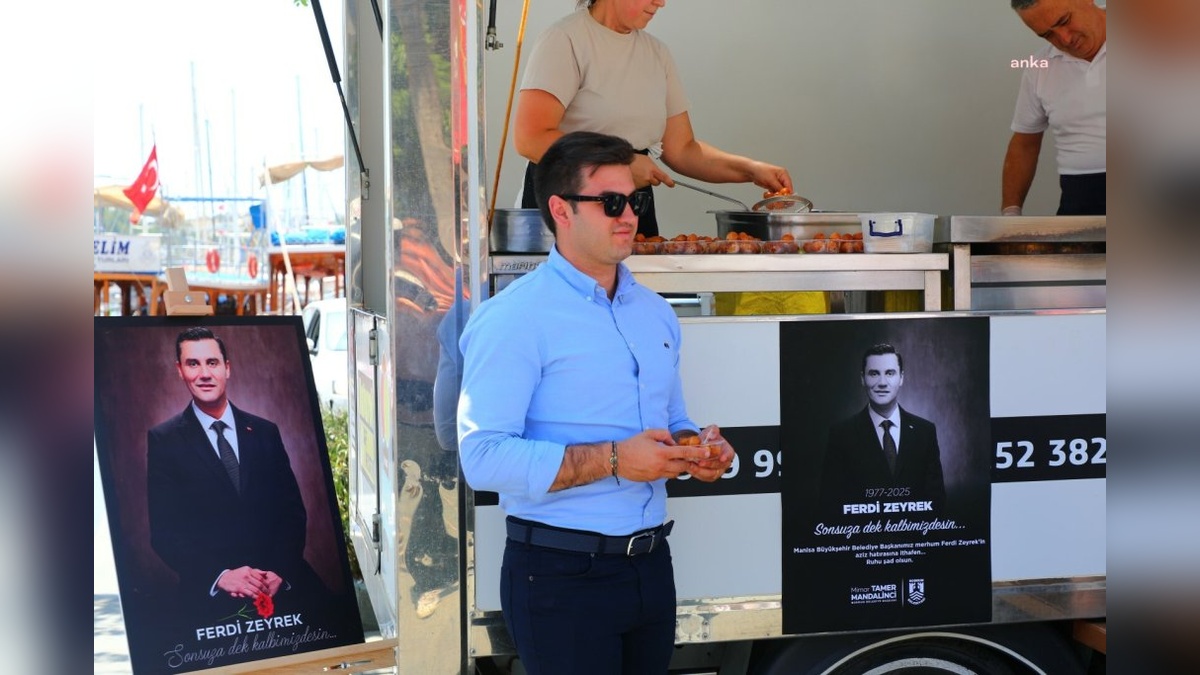 Bodrum'da Ferdi Zeyrek için lokma hayrı