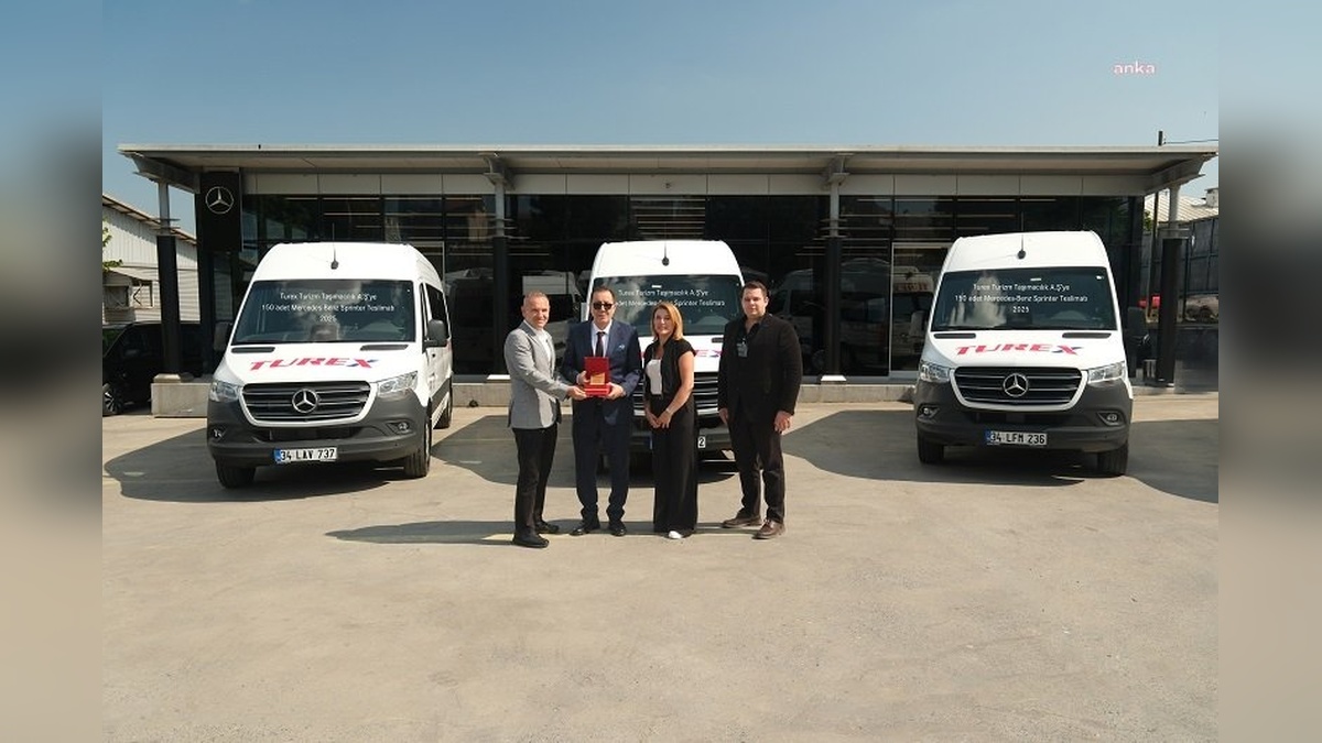 Turex Turizm, filosuna 150 Mercedes-Benz Sprinter ekledi