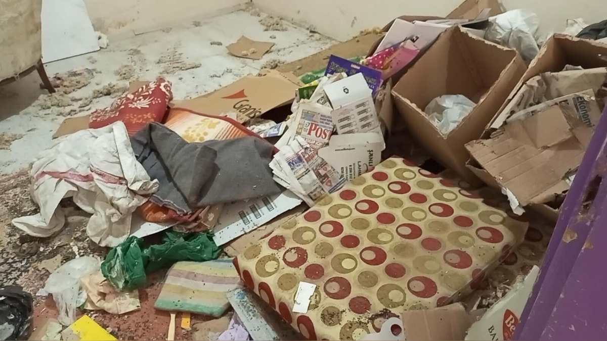 Nazilli'de kötü koku ihbarı: 6 kamyon çöp çıktı