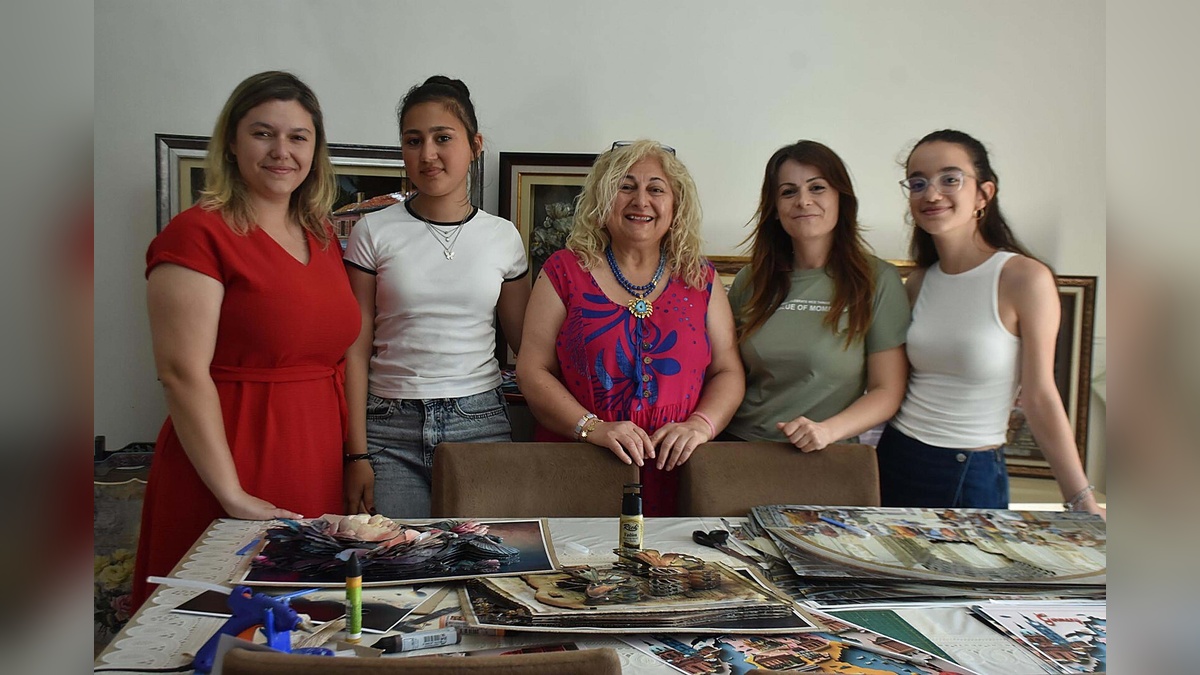 İzmir Kız Lisesi'nde rölyef sanatı atölyesi: Öğrenciler ve öğretmenler sertifika aldı