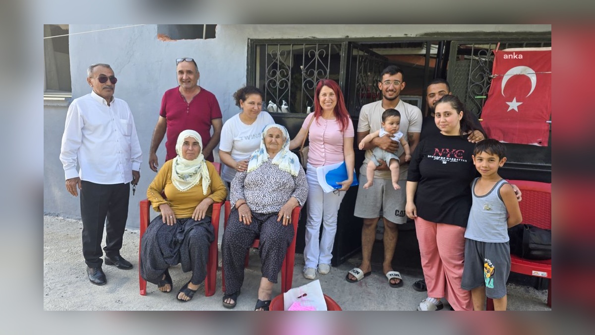 Tarsus Belediyesi, 'Her Zaman Yanınızda' projesiyle ev ziyaretlerine devam ediyor