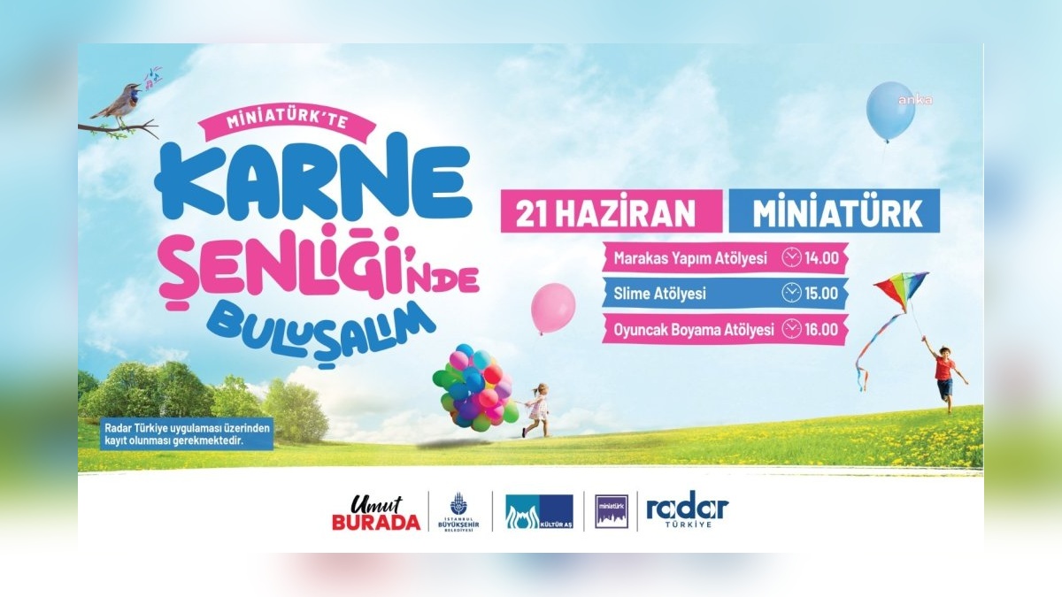 İBB'den öğrencilere karne şenliği: Kemerburgaz'da eğlence dolu iki gün