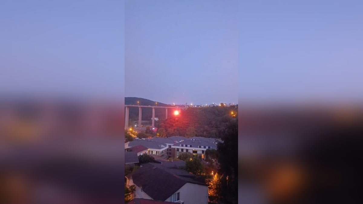 Beykoz'da işaret fişeğiyle çıkan yangın: Şüpheli tutuklandı