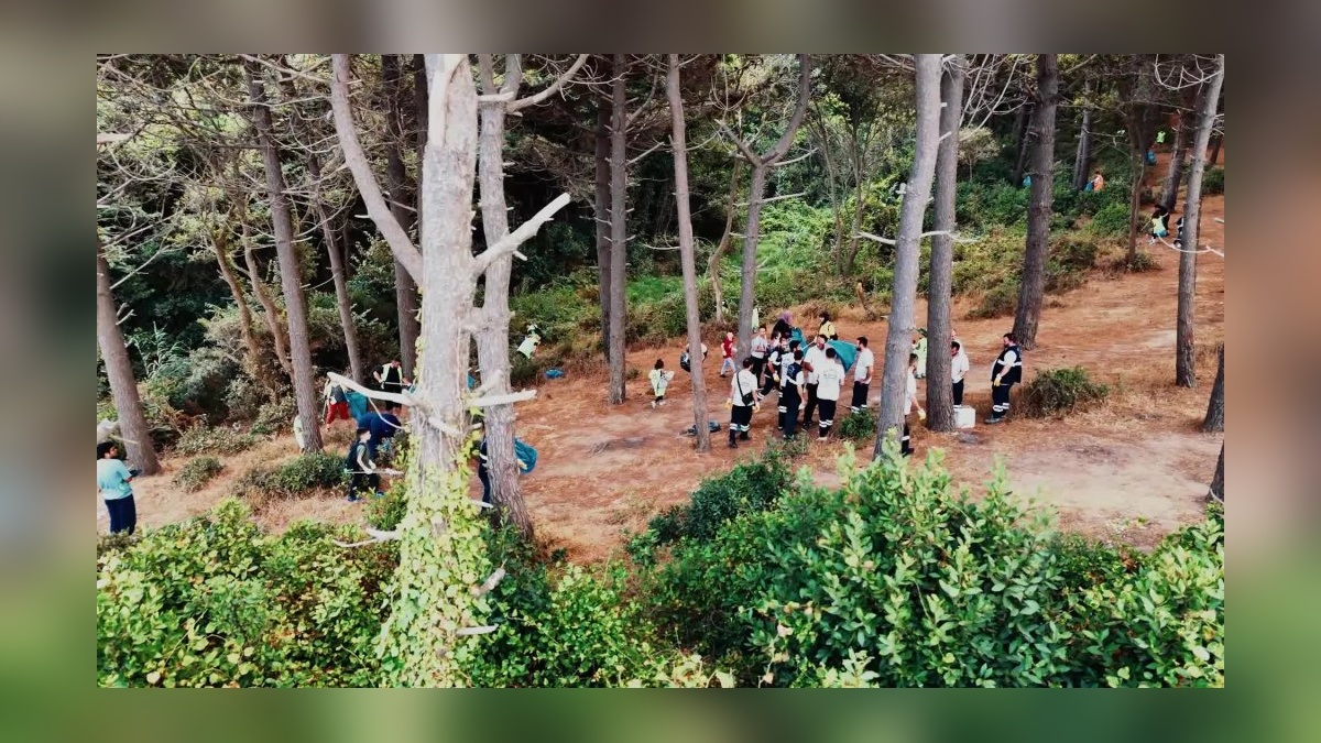 Beykoz'da orman temizliği: 'Yeşili korumak, geleceği korumaktır'