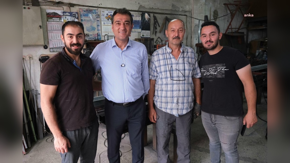 Giresun Belediye Başkanı Köse: Batlama Küçük Sanayi Sitesi esnafını ziyaret ettik