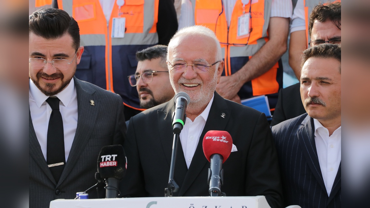 Elitaş, Kayseri hızlı tren şantiyesini inceledi: 2027'de tamamlanacak