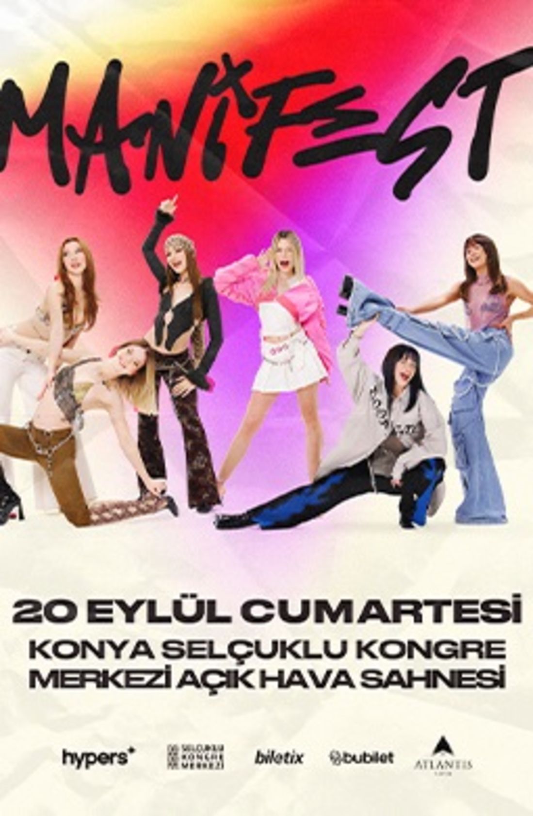 Konser, bu şekilde duyurulmuştu.