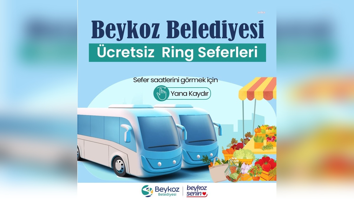Beykoz'da ücretsiz ring seferleri genişliyor