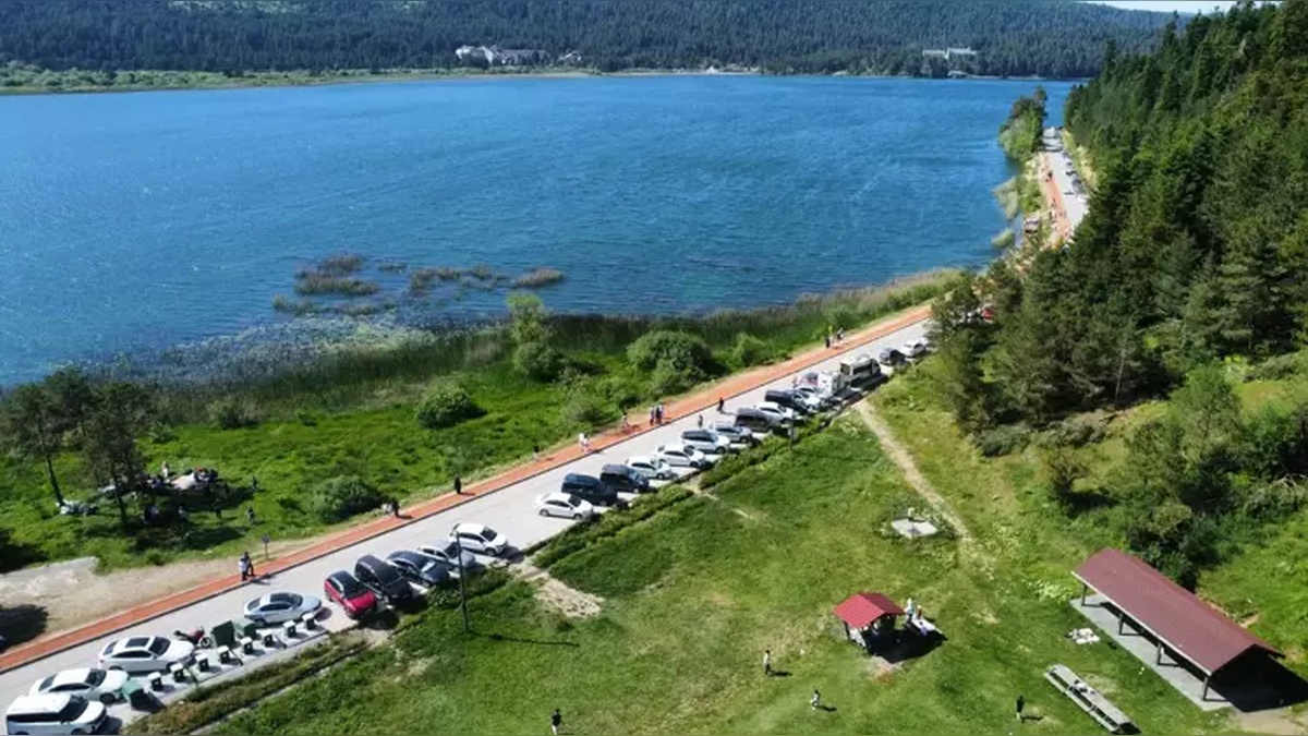 Abant Gölü Milli Parkı'nda mangal yasağı