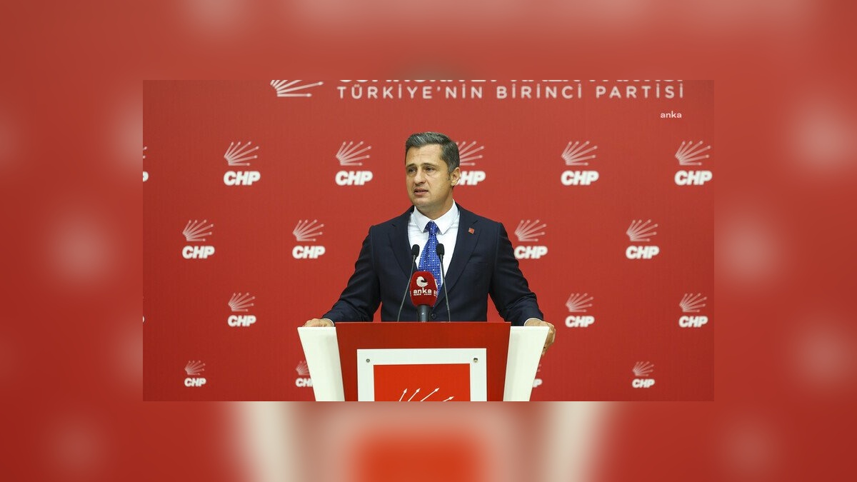 CHP Sözcüsü Yücel: DMM'nin açıklaması AKP'nin çifte standardını gösteriyor