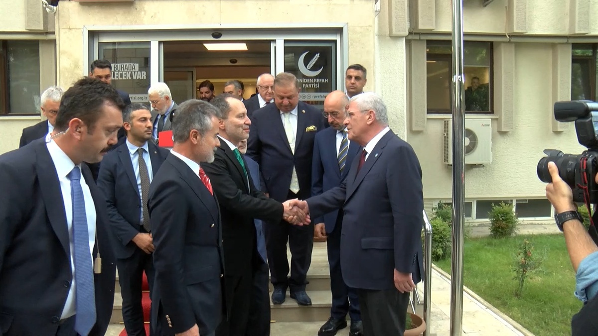 Dervişoğlu ve Erbakan görüştü: Tehlike kapıya dayanmıştır