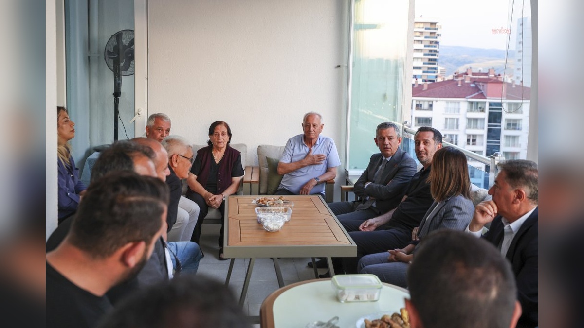 özel'den Hakverdi'ye taziye ziyareti