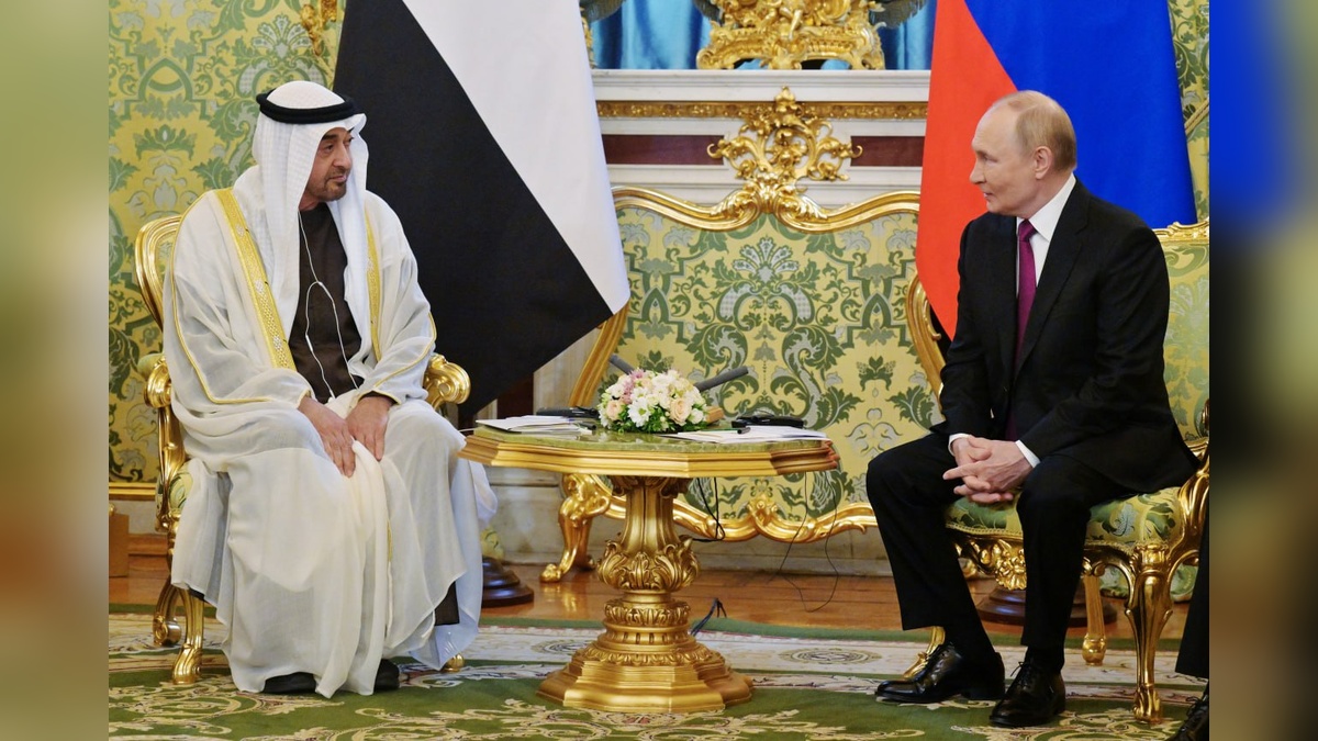 Putin ve Şeyh Muhammed Bin Zayed Al Nahyan Kremlin'de görüştü