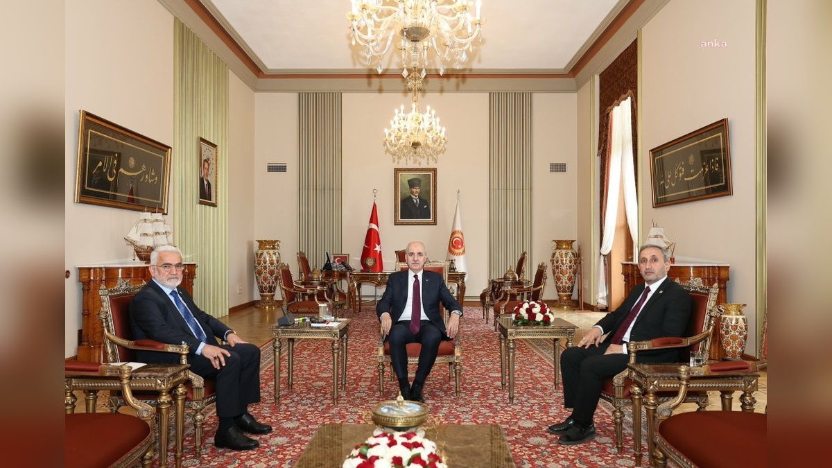 Kurtulmuş, HÜDA PAR heyetini kabul etti