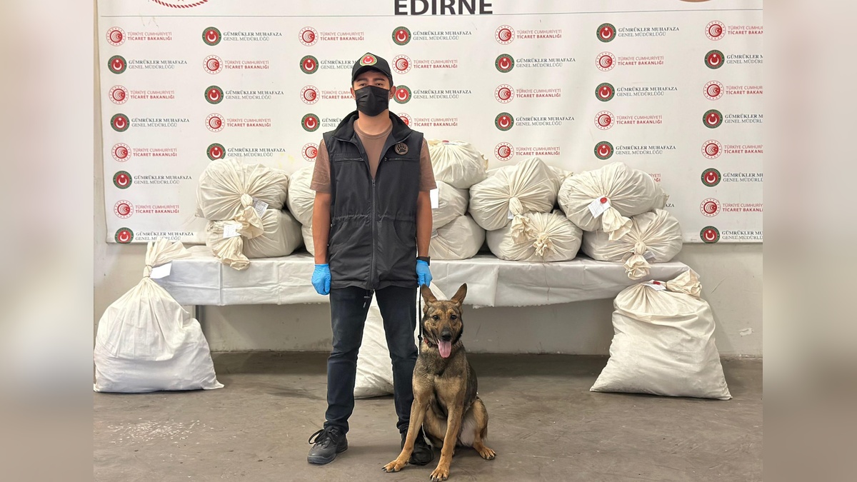 Kapıkule'de 212 kilo esrar yakalandı: 3 şüpheli gözaltında