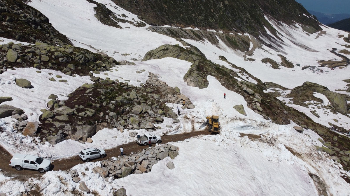 Rize'de yayla yolları açılıyor