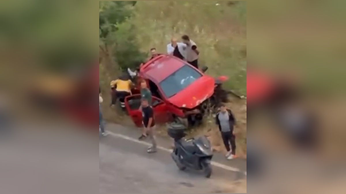 Samsun'da trafik kazası: 4 kişi yaralandı