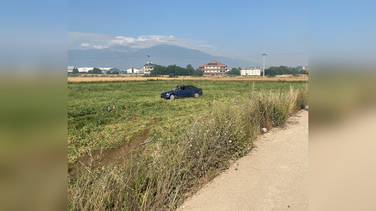 İnegöl'de trafik kazası: Genç sürücü yaralandı
