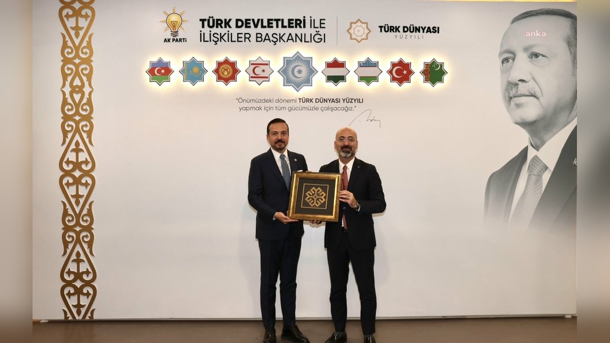 Zorlu ve Özdil, Türk dünyası iş birliğini görüştü
