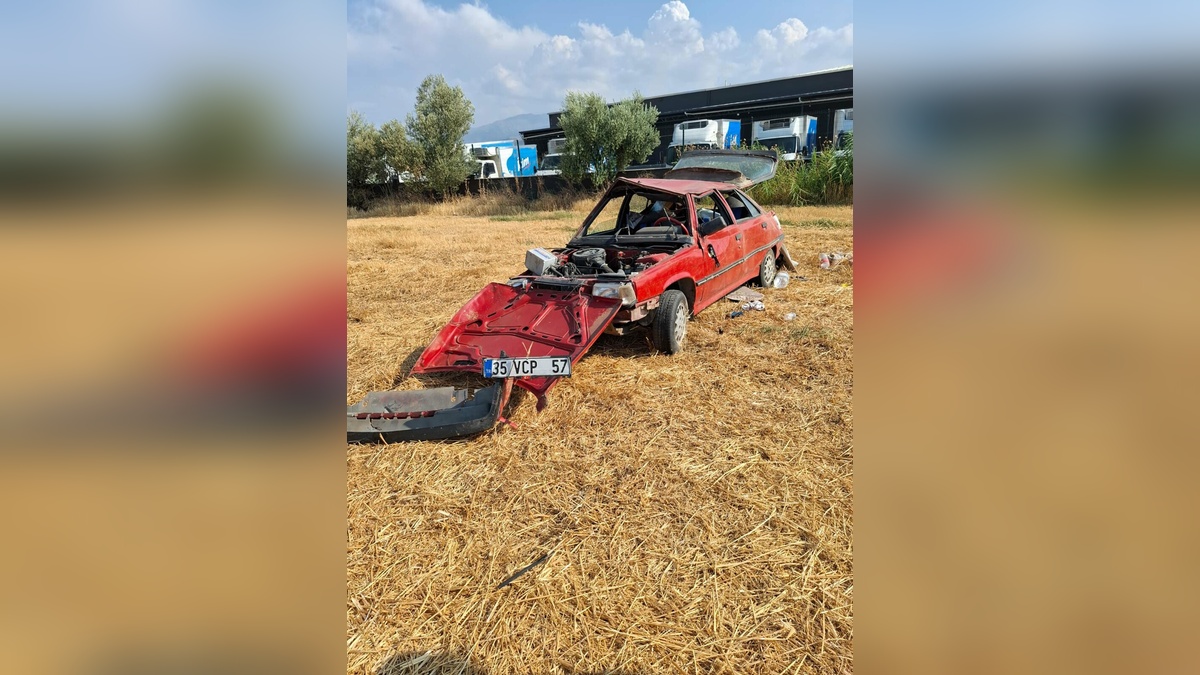 Salihli'de trafik kazası: 1 ölü