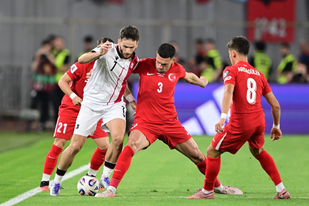 A Milli Takım, galibiyetle başladı! Gürcistan: 2 - Türkiye: 3 (Maç sonucu)