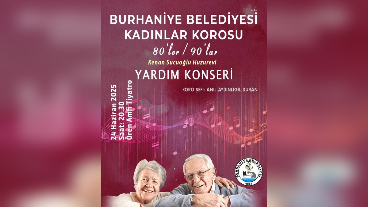 Burhaniye'de yardım konseri: Kenan Sucuoğlu Huzurevi için 80'ler ve 90'lar şarkıları