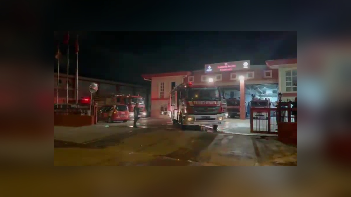 İstanbul İtfaiyesi İzmir'e yangın söndürme desteği gönderdi