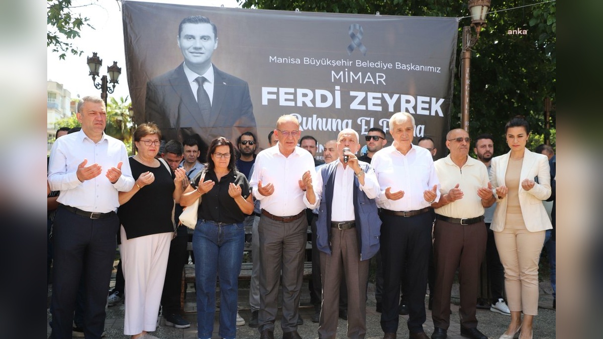 Manisa Büyükşehir Belediye Başkanı Zeyrek için lokma hayrı
