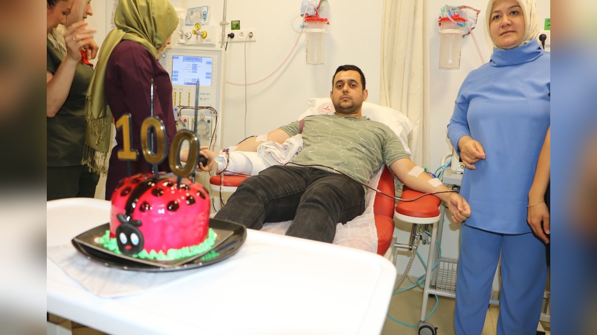 Samsun'da 100'üncü kök hücre bağışı: 100 hasta umutlandı