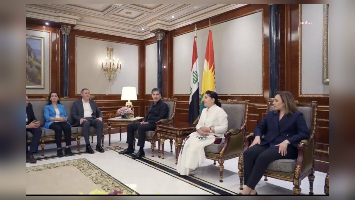 Barzani, silah bırakma sürecinde desteğe teşekkür edildi