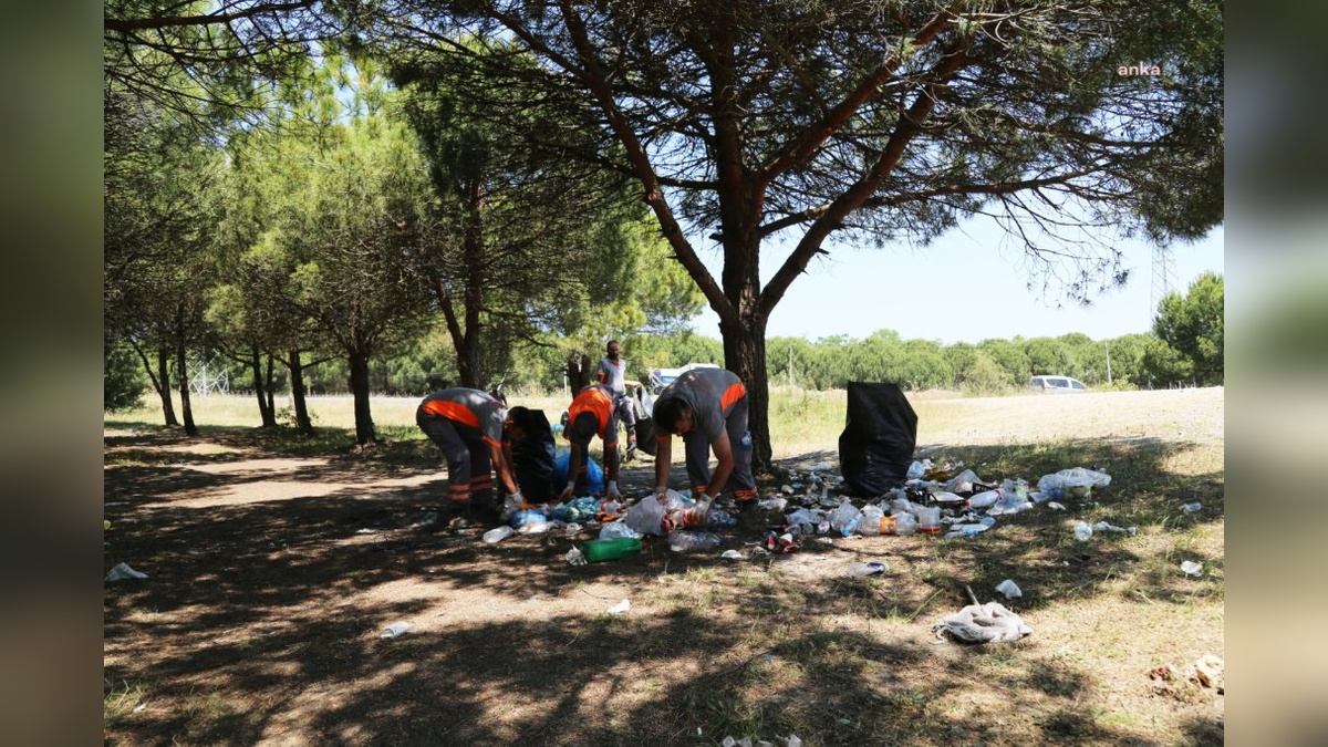Eyüpsultan Belediyesi'nden yaz temizliği: Ağaçlı ve Çiftalan'da ormanlar temizlendi