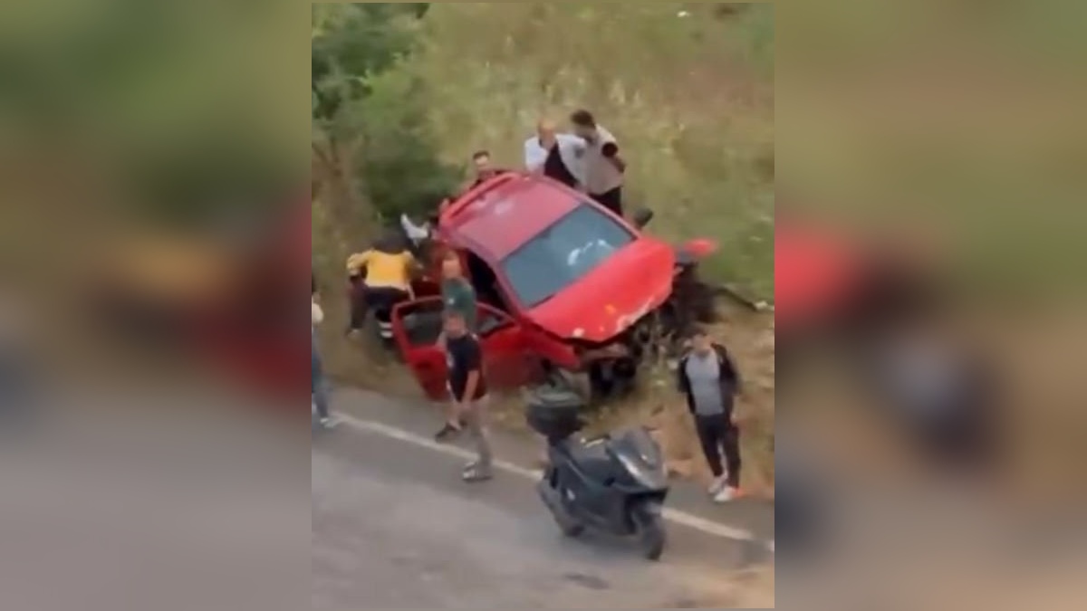 Samsun'da trafik kazası: 5 yaralı