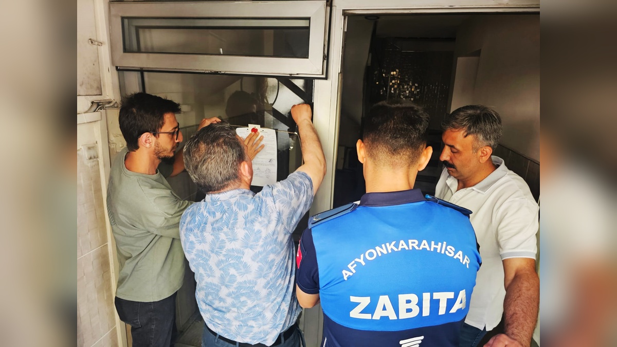 Afyonkarahisar'da Kocatepe Gazetesi binası mühürlendi
