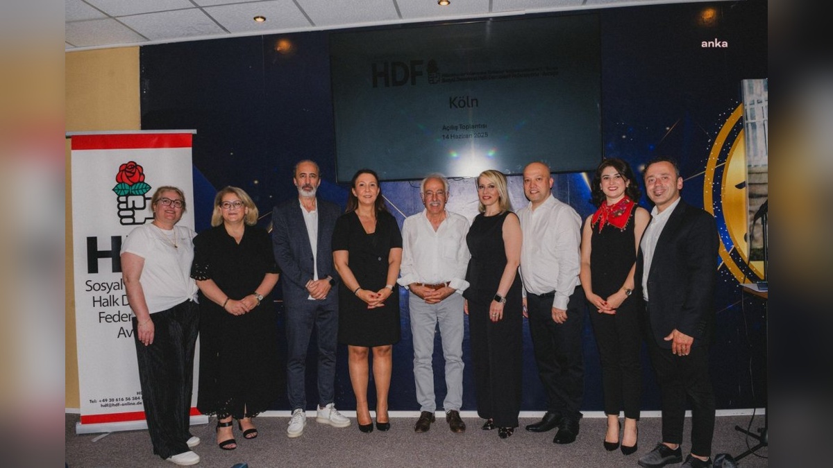 Köln'de HDF şubesi açıldı: Filiz Kalaman başkan seçildi