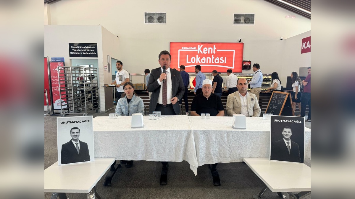 Osmangazi Belediyesi, Ferdi Zeyrek anısına yemek ikramı düzenledi
