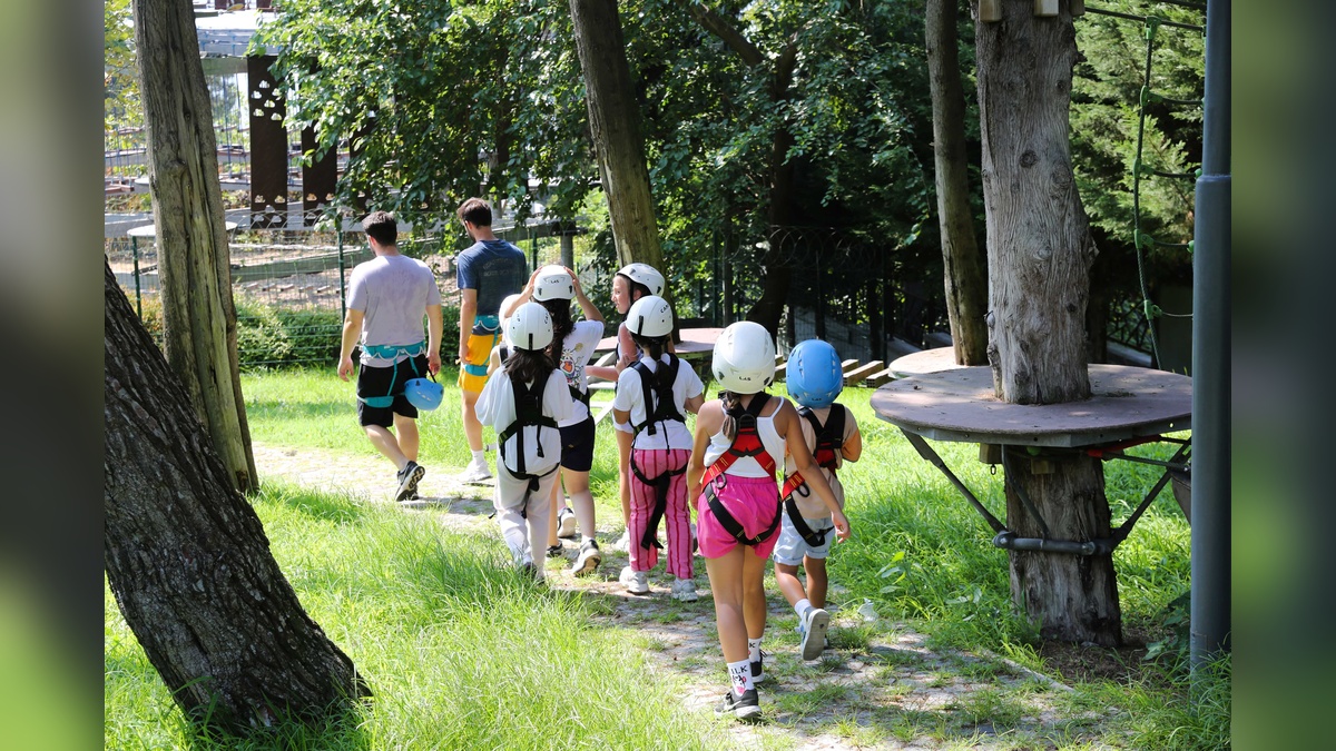 Küçükçekmece'de macera parkları yaz boyunca 2200 kişi ağırladı