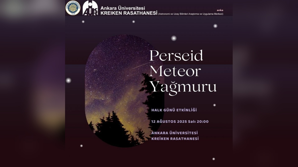 Perseid meteor yağmuru Türkiye'den izlendi