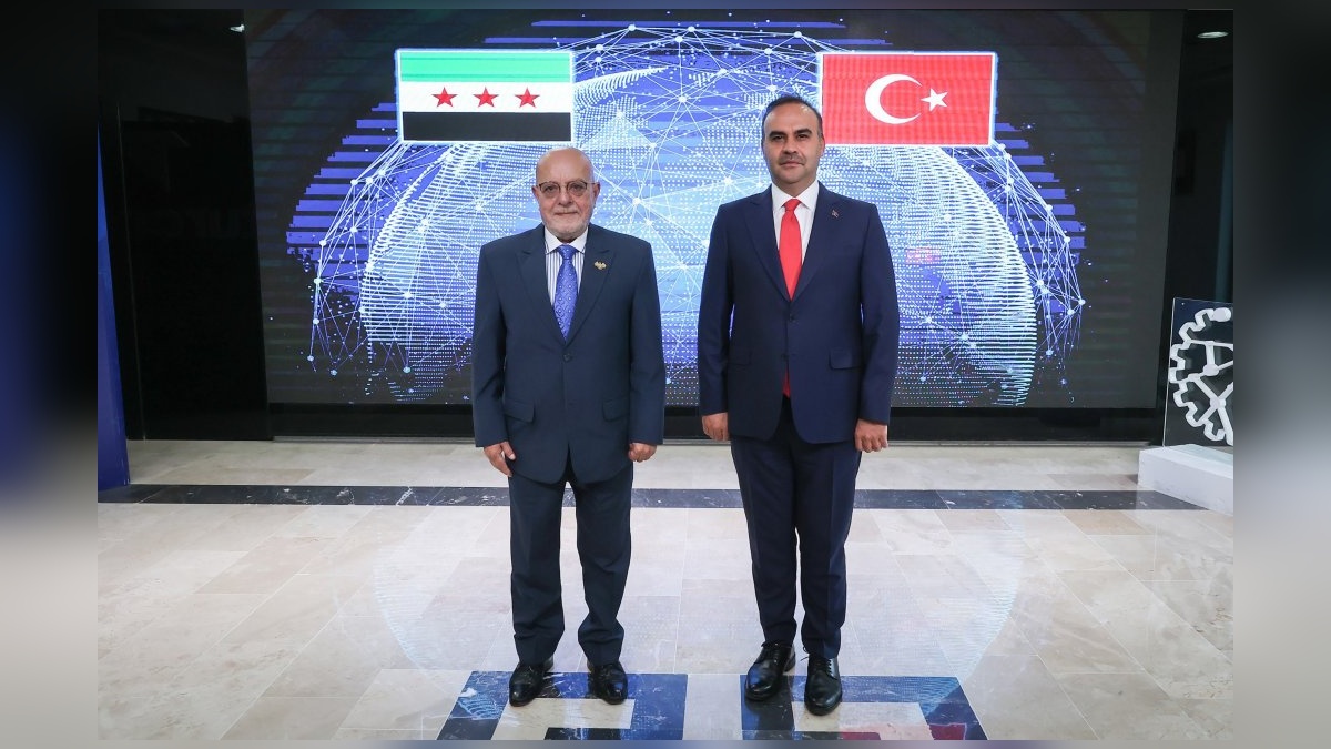 Kacır ve Eş-Şaar görüştü: Sanayi işbirliği protokolü imzalandı