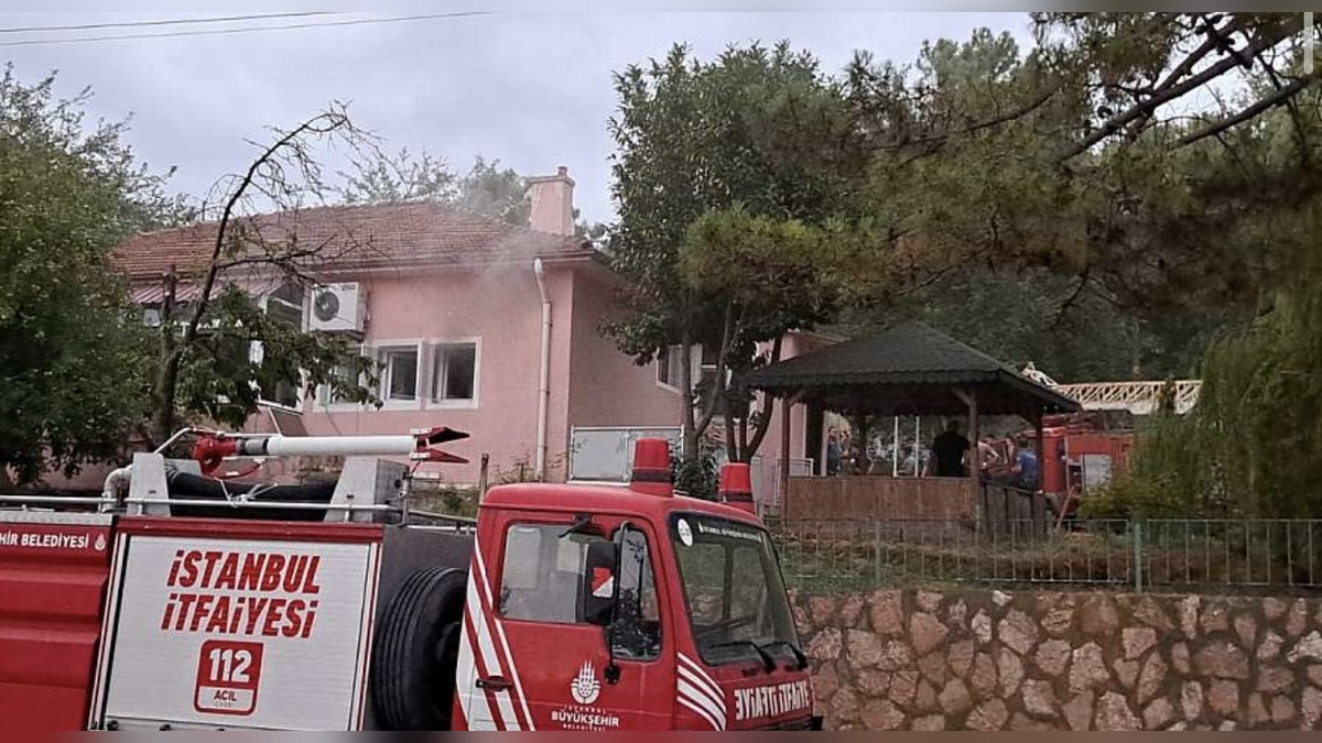 Kurucaşile Kaymakamı'nın lojmanında yangın