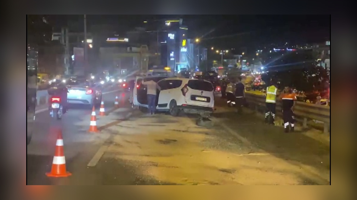 Pendik D-100 Karayolu'nda zincirleme kaza: 5 yaralı