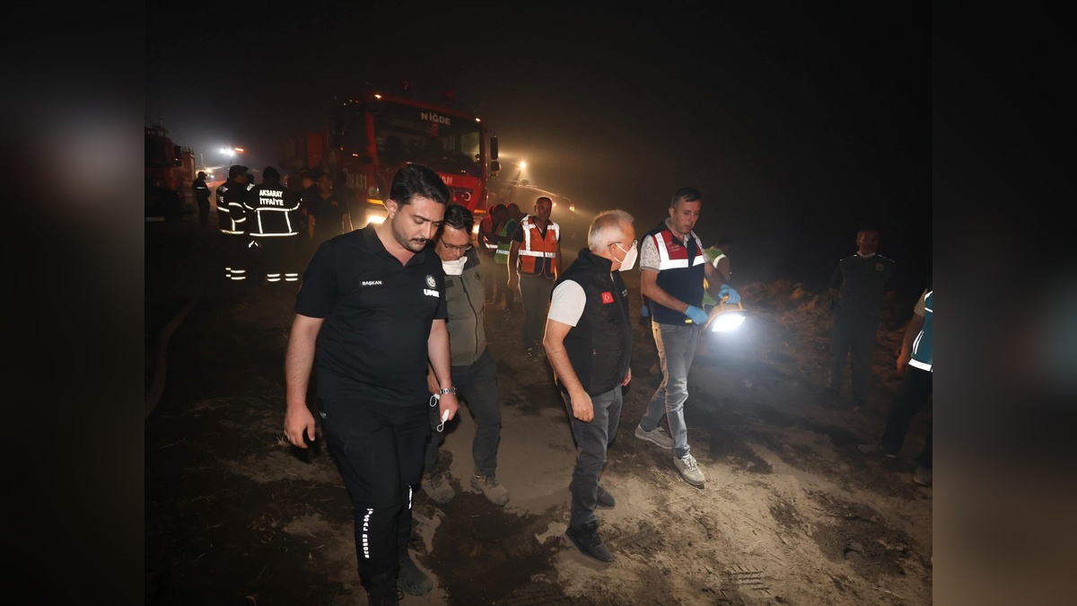 Aksaray'da orman yangını kontrol altına alındı: 10 hektarlık alan zarar gördü