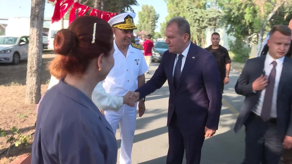Mersin Sahil Güvenlik Komutanlığı'nda 43. yıl kutlaması