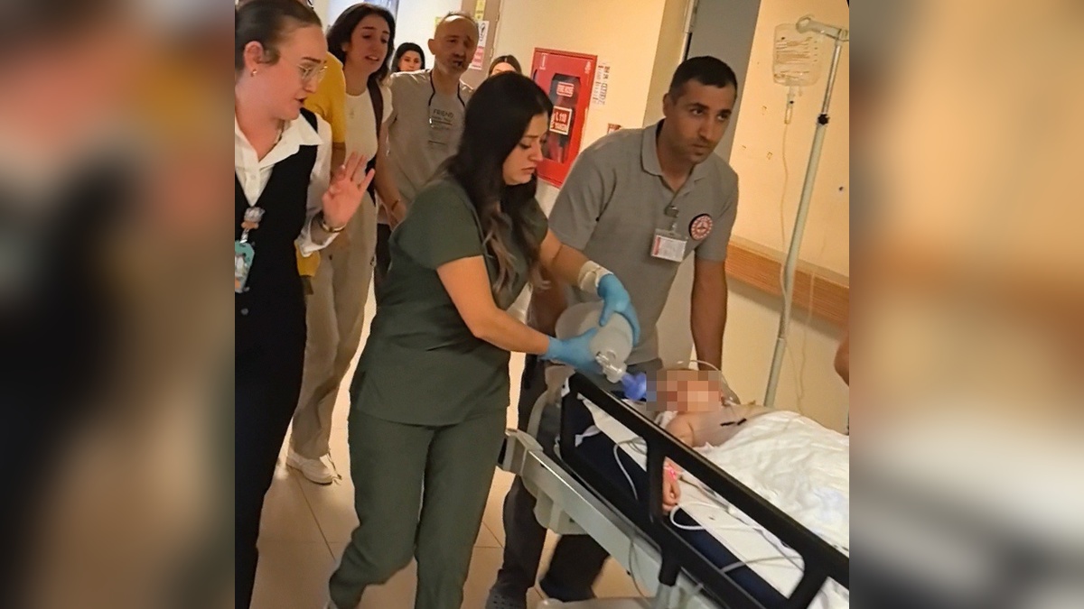İnegöl'de epilepsi nöbeti geçiren 4 yaşındaki Berra D., kreş havuzuna düştü