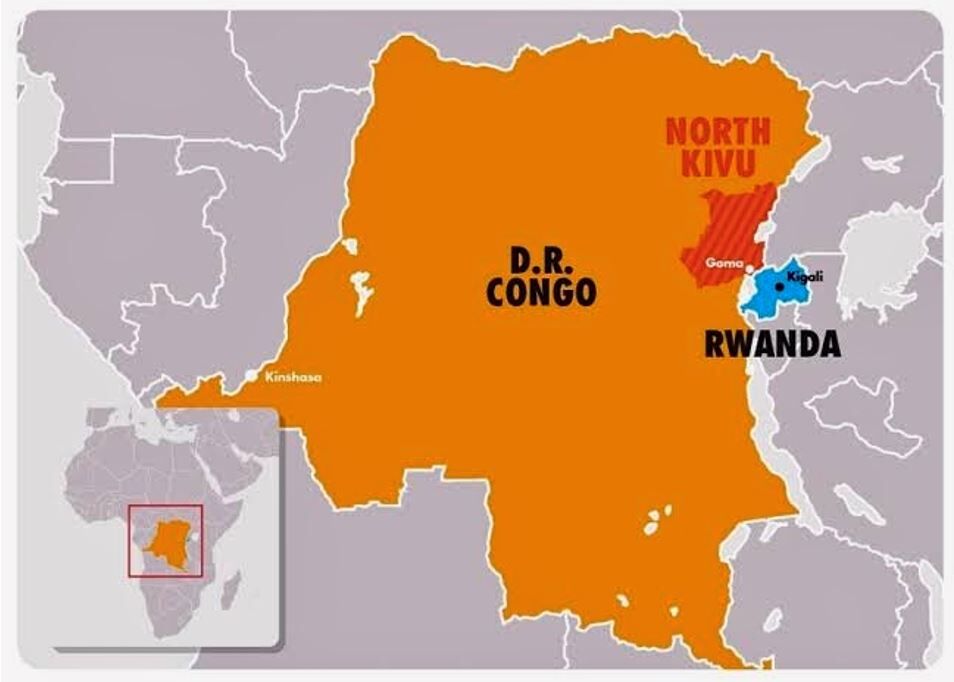 Kongo Ruanda Sınırı