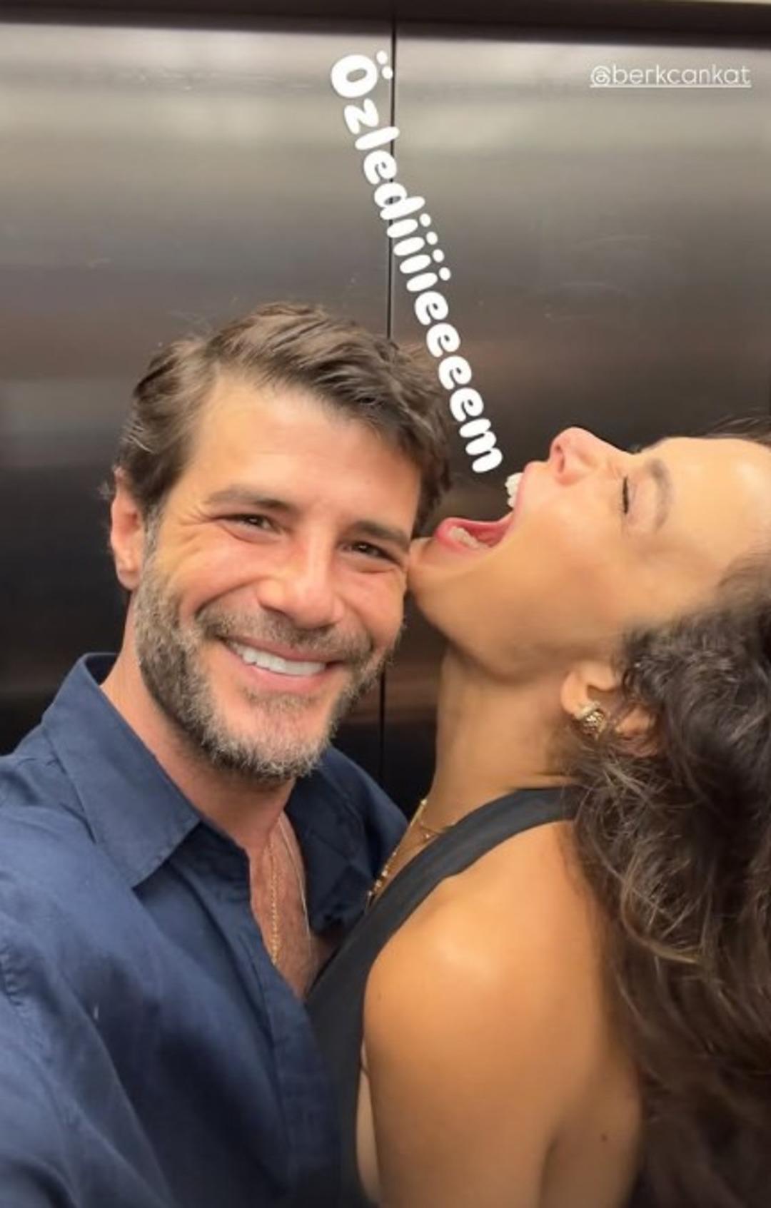 Uzak Şehir in Alya sı Sinem Ünsal aşka geldi! Sevgilisi Berk Cankat ı paylaşıp not düştü 2
