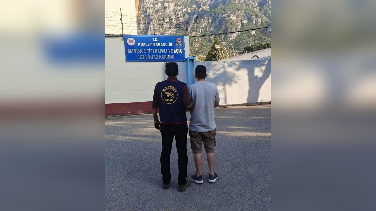 Turgutlu'da 68 Yıl Hapis Cezası Olan Firari Yakalandı